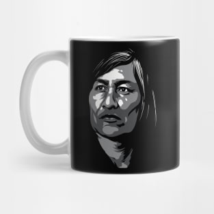 Will Sampson greyscale Mug